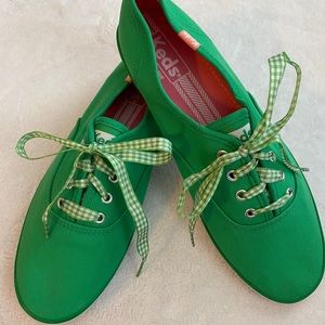 Kelly green Keds